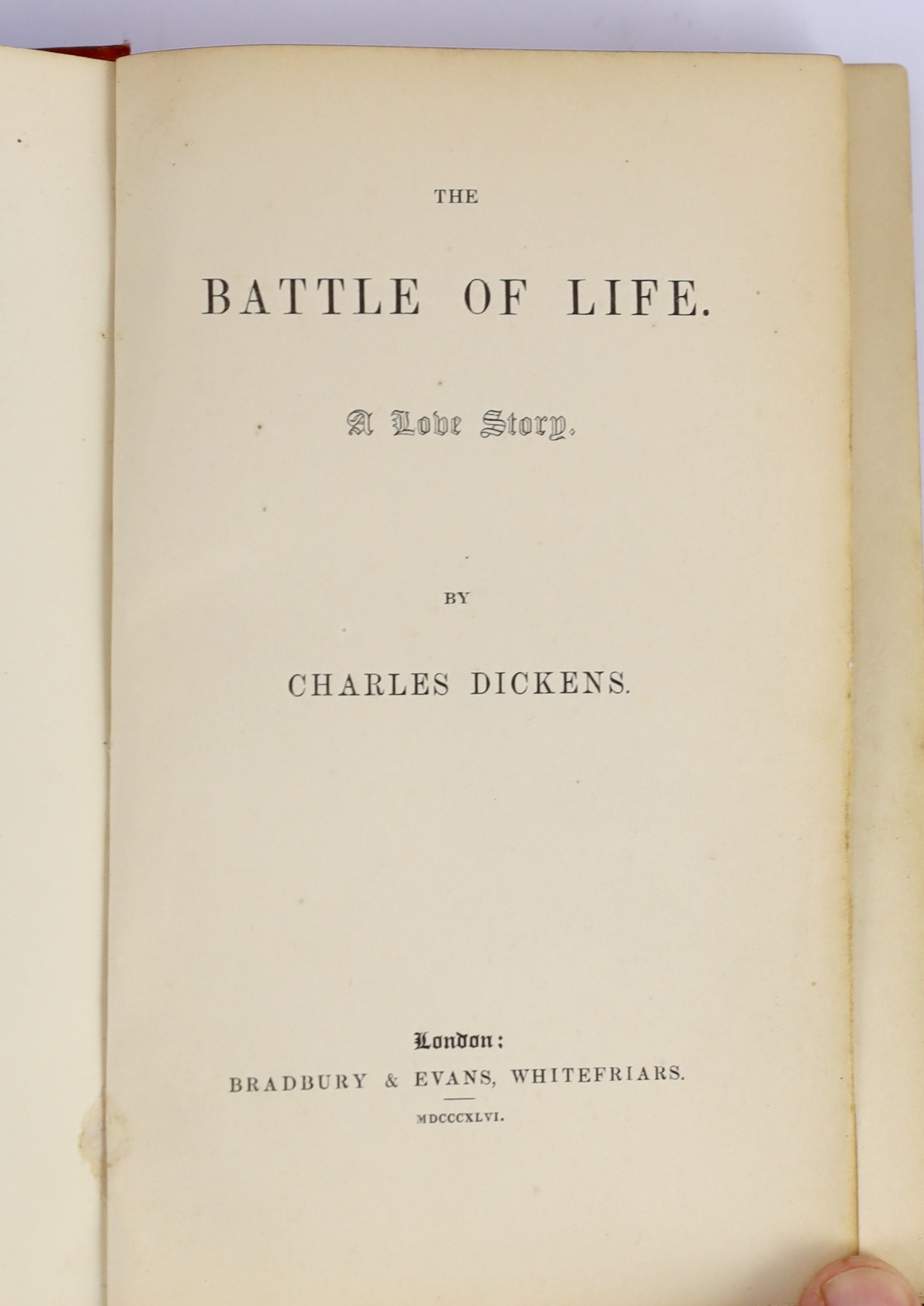 Dickens, Charles - A Christmas Carol, in Prose, Being a Ghost Story of Christmas, 1st edition, 1st issue, Chapman & Hall, 1843